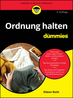 cover image of Ordnung halten für Dummies